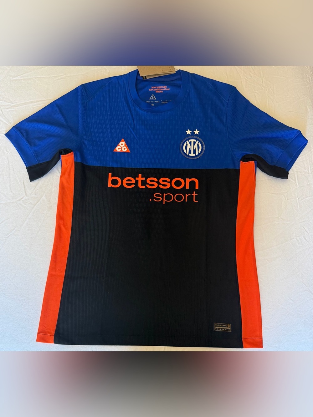 Nike ACG Inter Milan 2026 Match Dri-Fit ADV Soccer Jersey IB3141-413 Men’s Sz: M